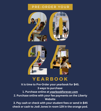  Pre-order your yearbook